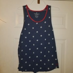 Tank Top - American Eagle - Stars - Large